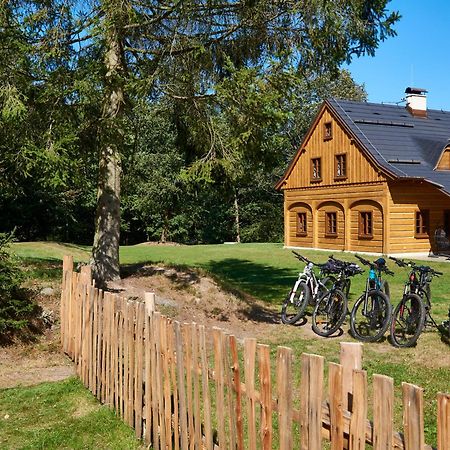 Na Jeleni Stezce Villa Chřibská Bagian luar foto