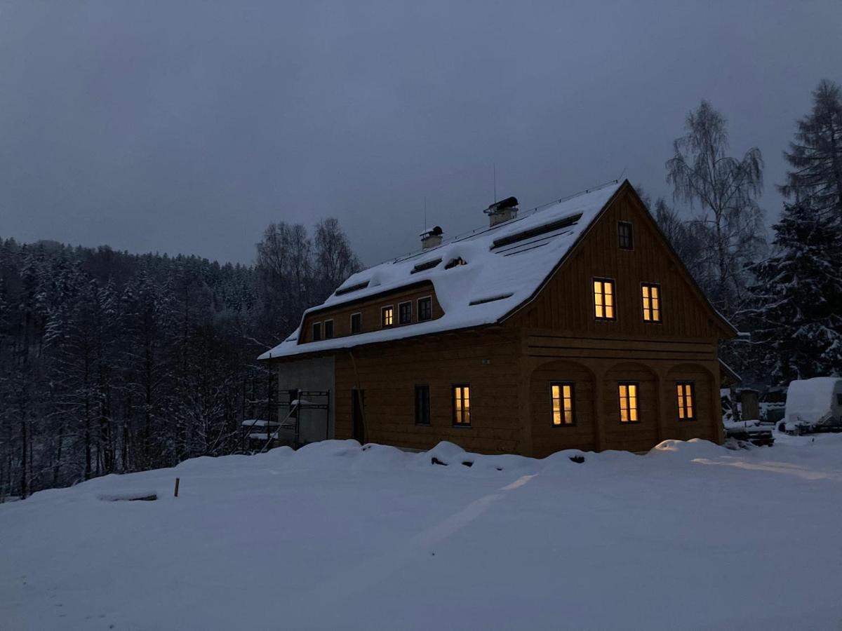 Na Jeleni Stezce Villa Chřibská Bagian luar foto