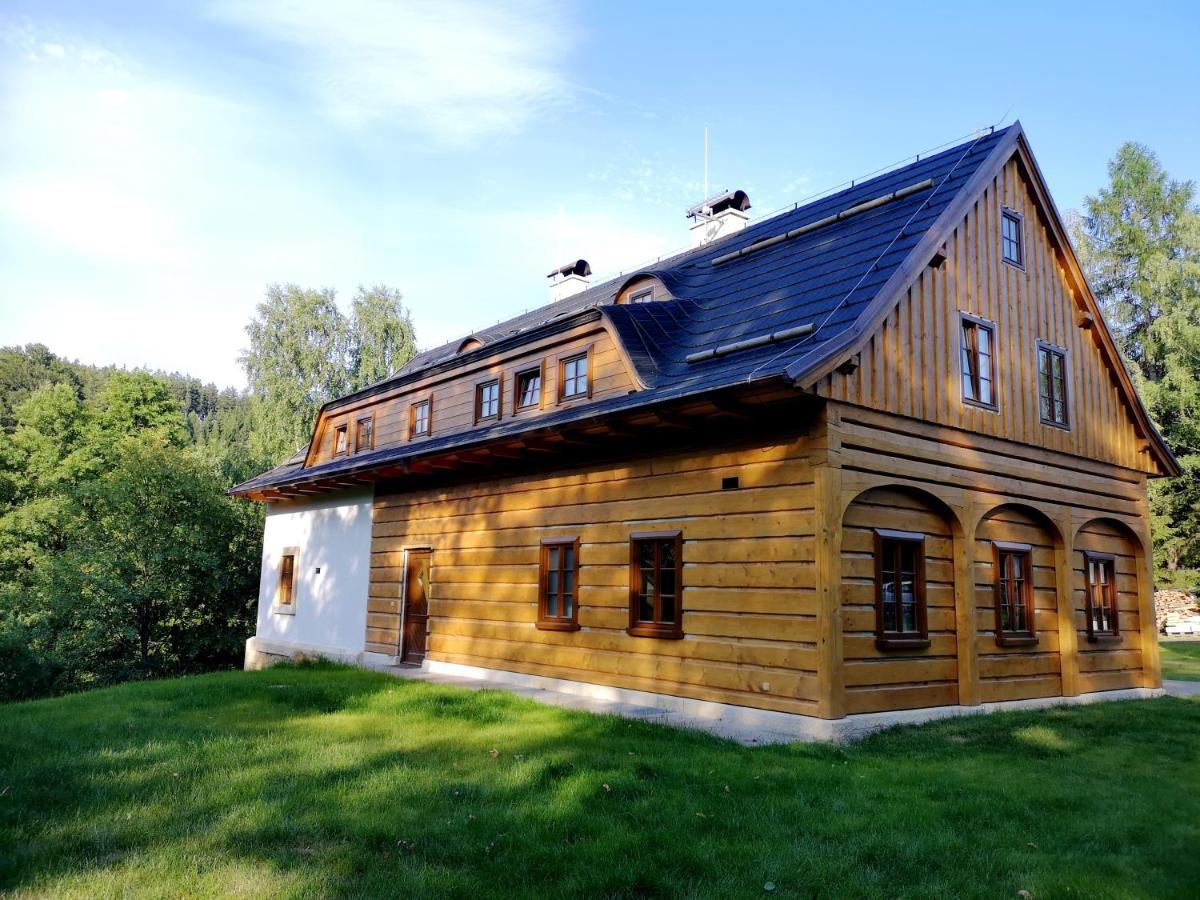 Na Jeleni Stezce Villa Chřibská Bagian luar foto