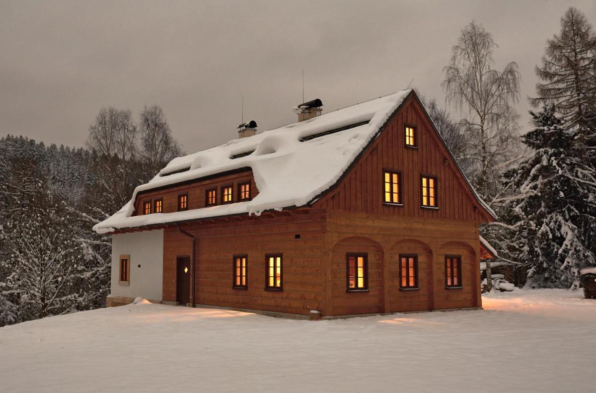 Na Jeleni Stezce Villa Chřibská Bagian luar foto
