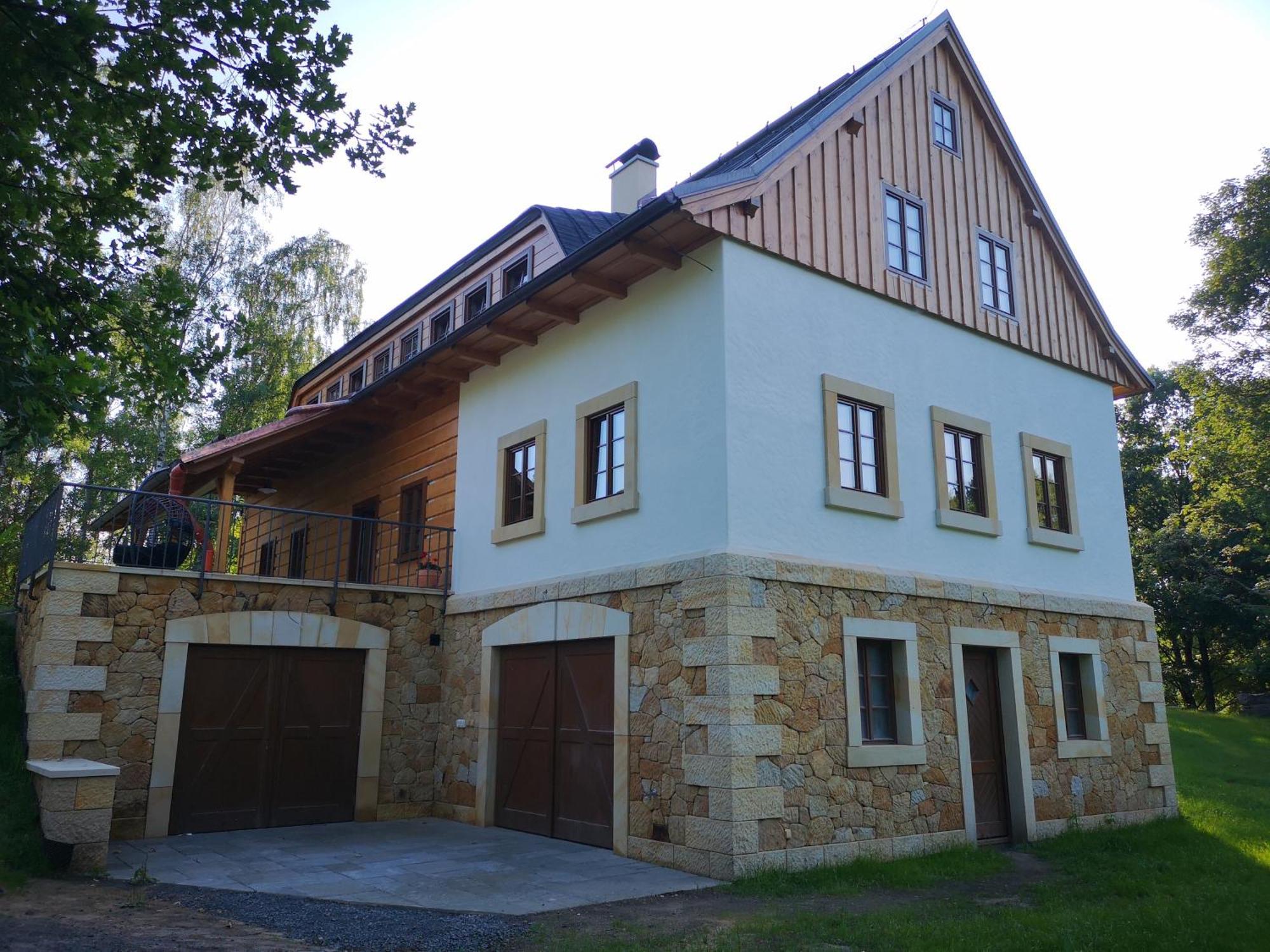 Na Jeleni Stezce Villa Chřibská Bagian luar foto