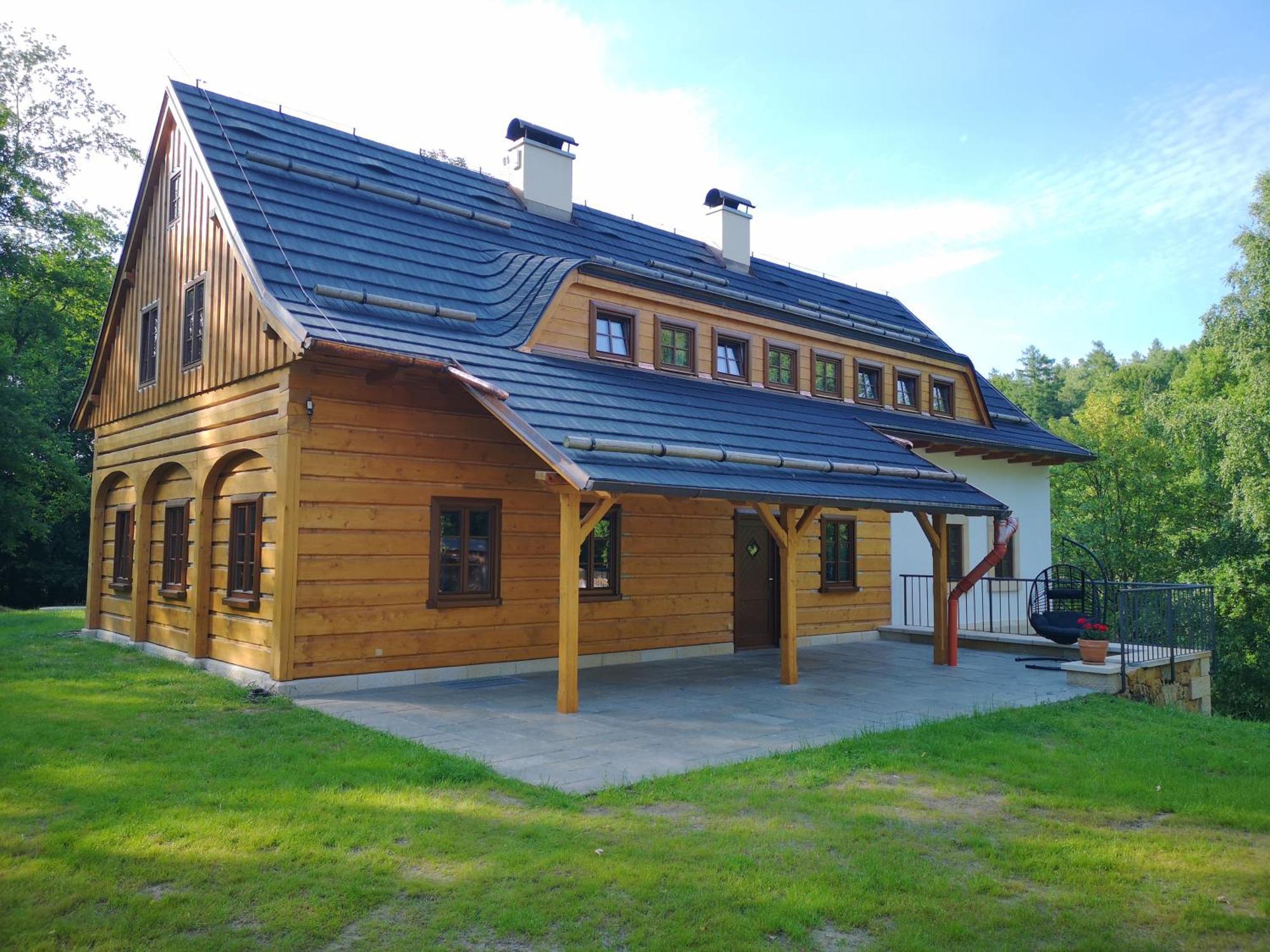 Na Jeleni Stezce Villa Chřibská Bagian luar foto