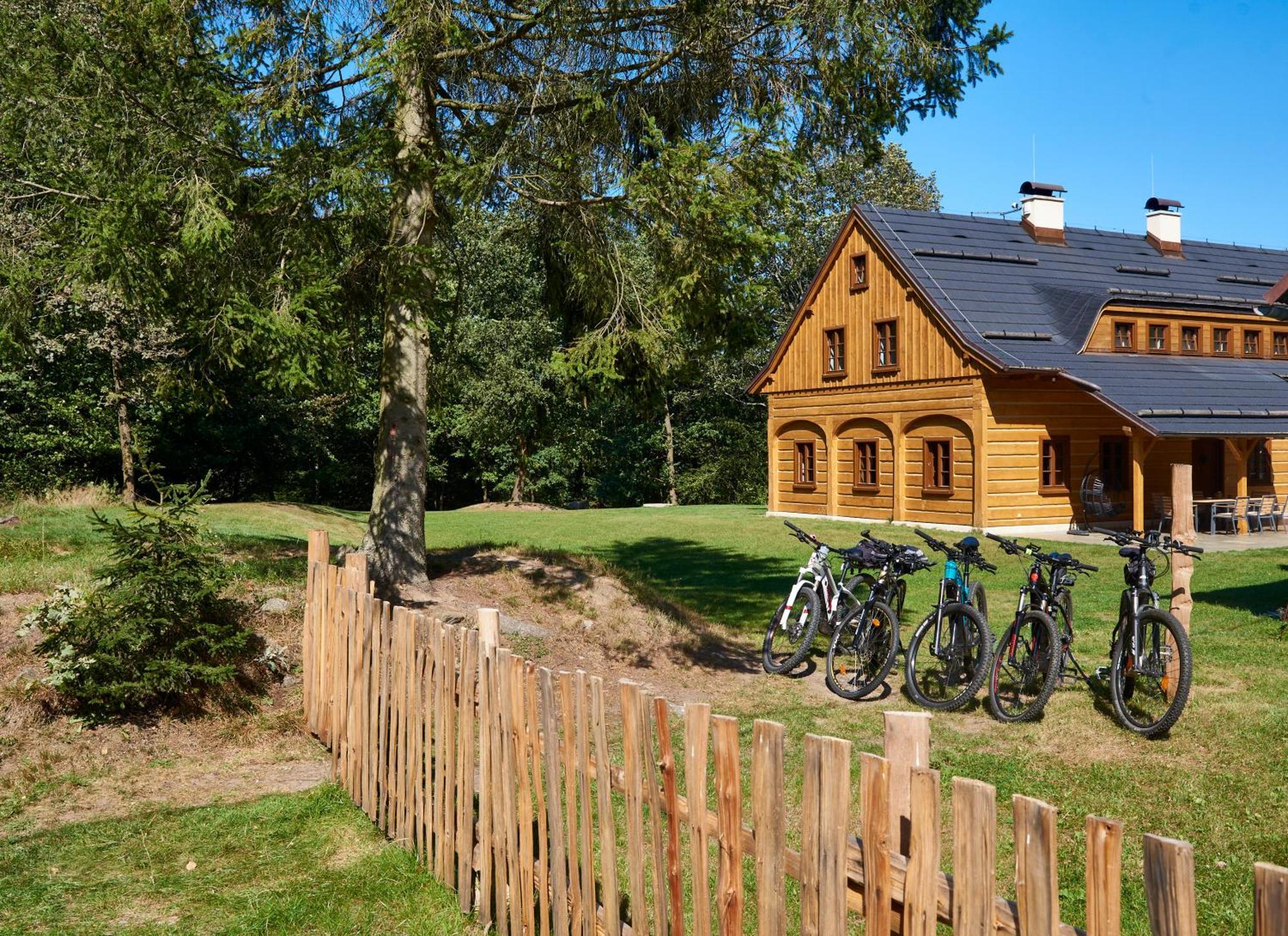 Na Jeleni Stezce Villa Chřibská Bagian luar foto