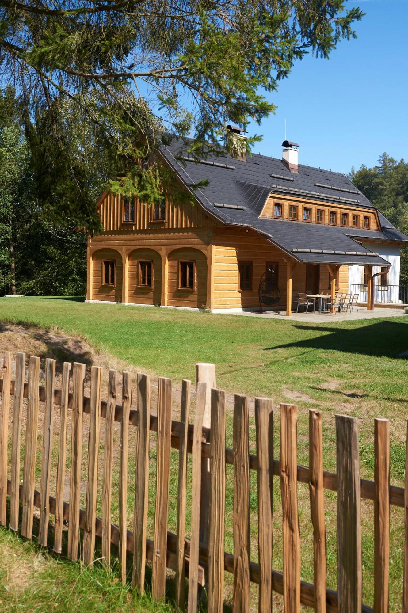 Na Jeleni Stezce Villa Chřibská Bagian luar foto